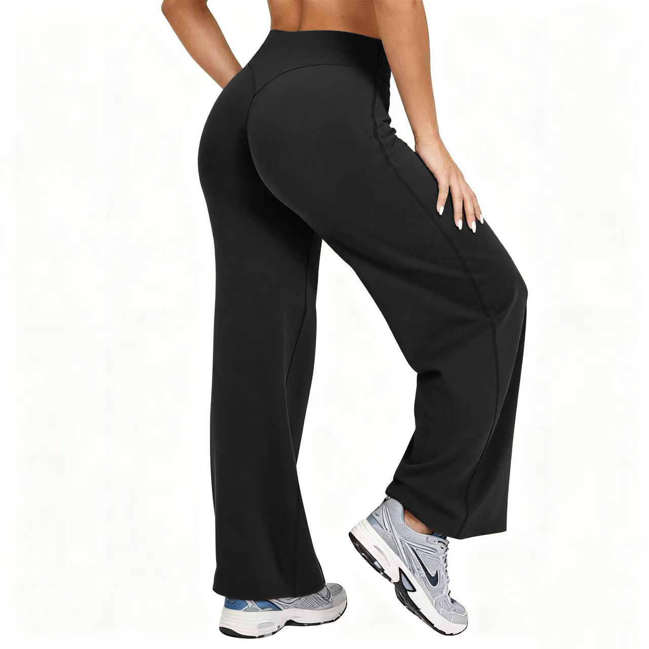 Pilates Is Yoga - Women Plus Size Yoga Wide-leg Pants