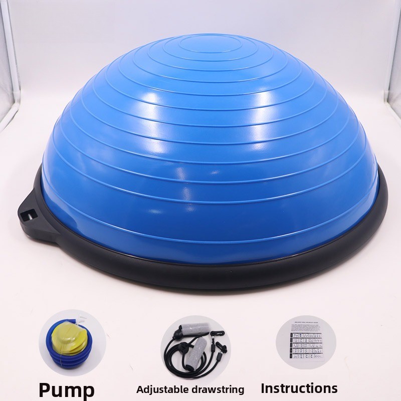 Pilates Yoga Ball Exercises - Bosu Ball Half Sphere Yoga Ball