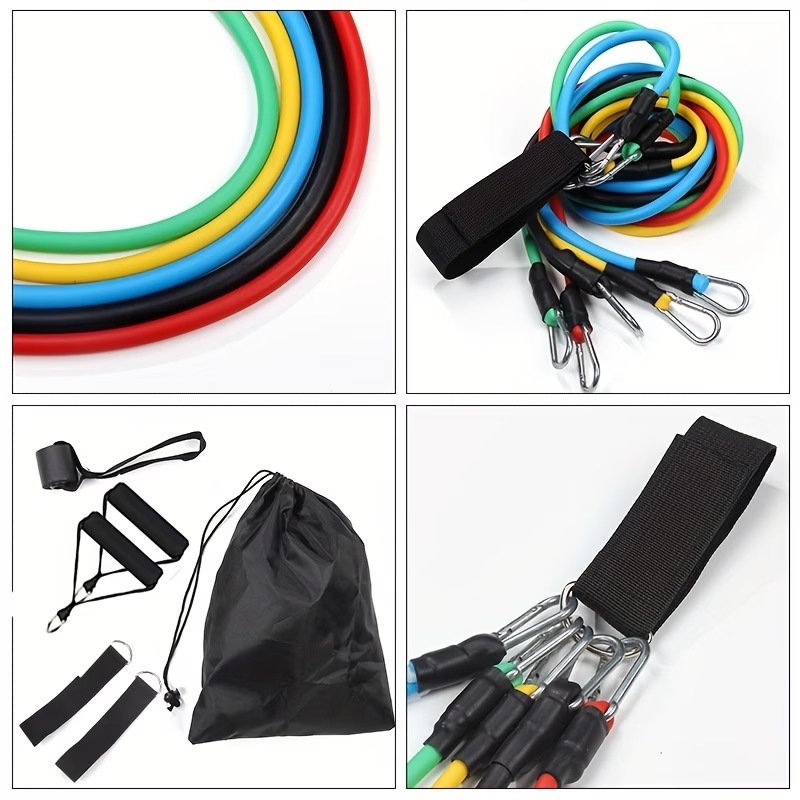 Resistance Band Set with Door  - Pilates Yoga Reformer 评论和价格