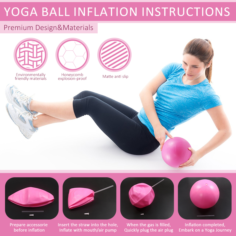Pilates Ball Resistance Bands  - Pilates Yoga Ball Exercises 评论和价格