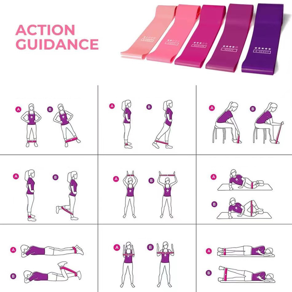 Pilates Ball Resistance Bands  - Pilates Yoga Ball Exercises 评论和价格