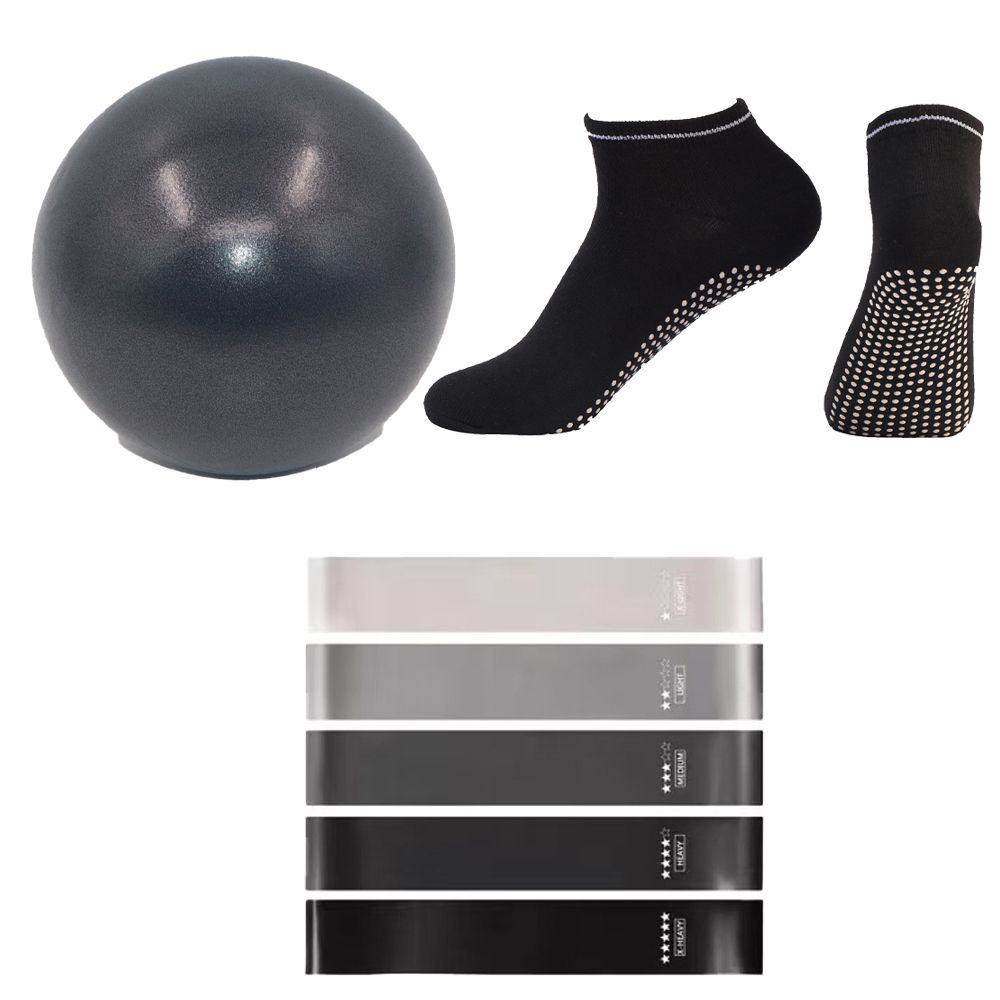 Pilates Ball Resistance Bands  - Pilates Yoga Ball Exercises 评论和价格