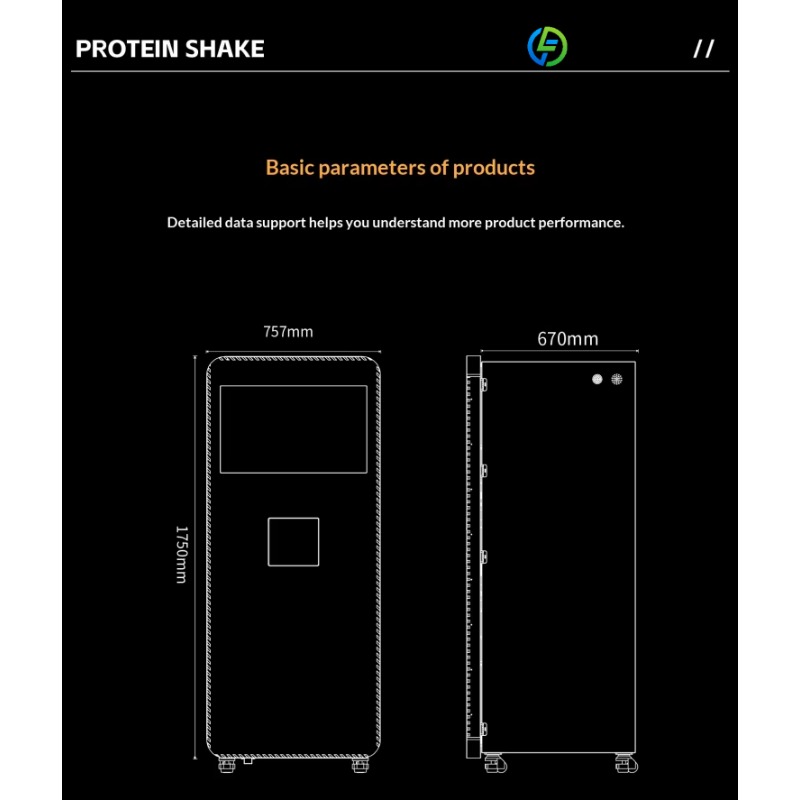 Protein Shake Vending Machine  - Pilates Yoga Room 评论和价格