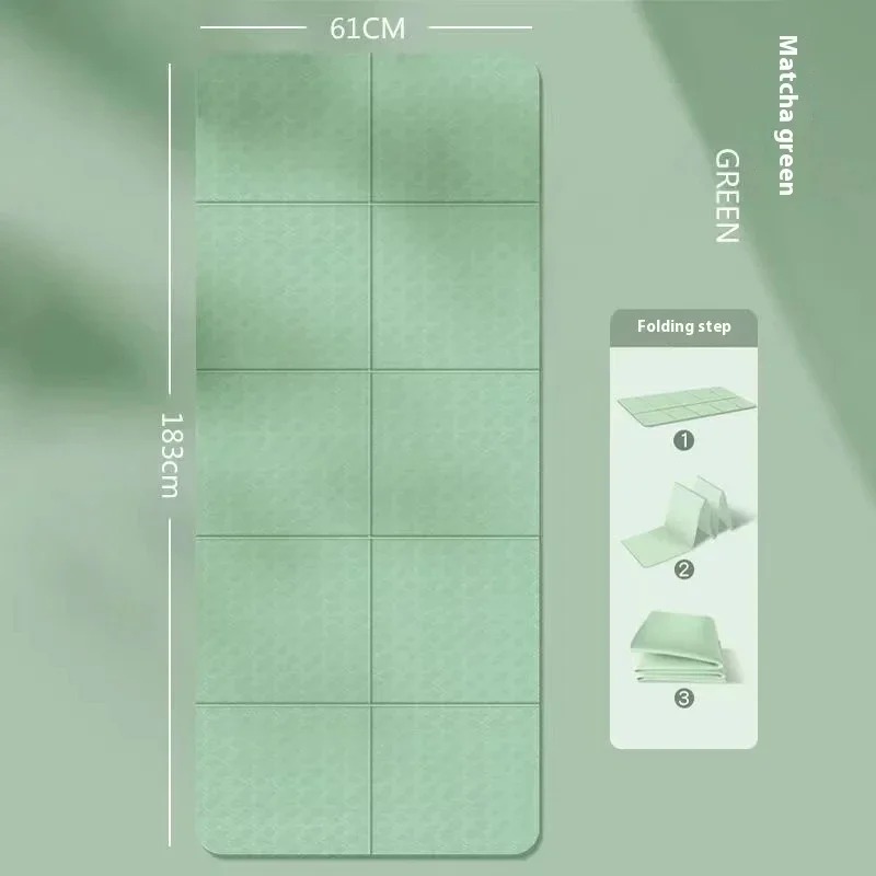 Folding Mat 183x61x0.8cm Eco-F - Pilates Yoga Mat Workout 评论和价格