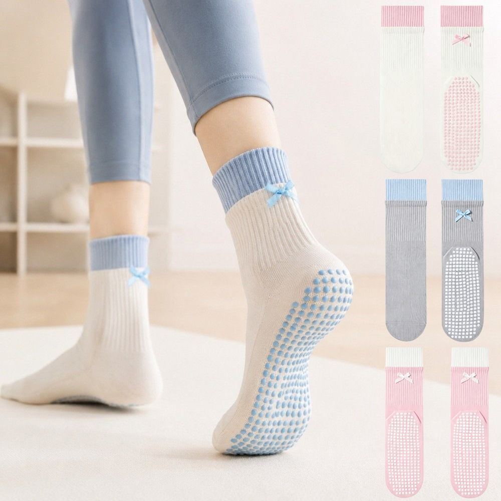 New Cotton Yoga Socks Non Slip - Pilates Yoga Y Barre 评论和价格