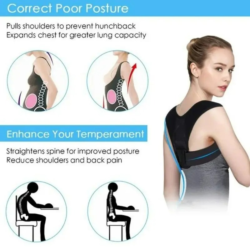 Back Posture Correction Belt H - Posture Pole Corrector 评论和价格