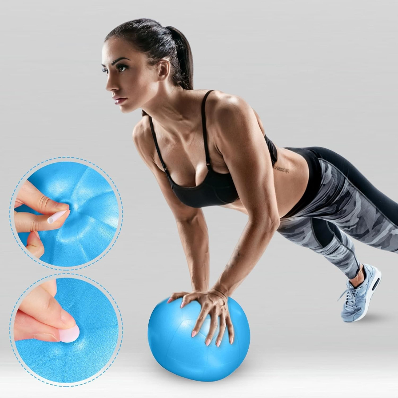 PVC Mini Exercise Ball for Yog - Pilates Yoga Ball Exercises 评论和价格