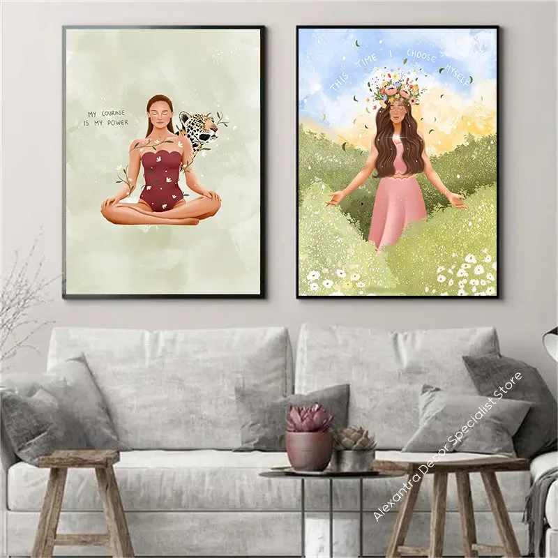 Boho Pilates Exercise Woman Yo - Pilates Yoga Room 评论和价格