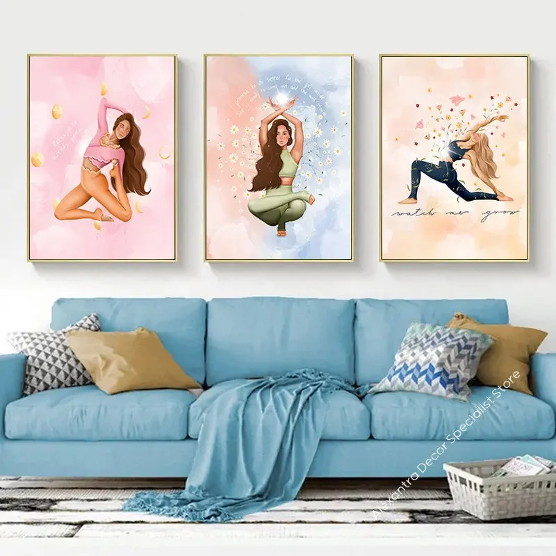 Boho Pilates Exercise Woman Yo - Pilates Yoga Room 评论和价格