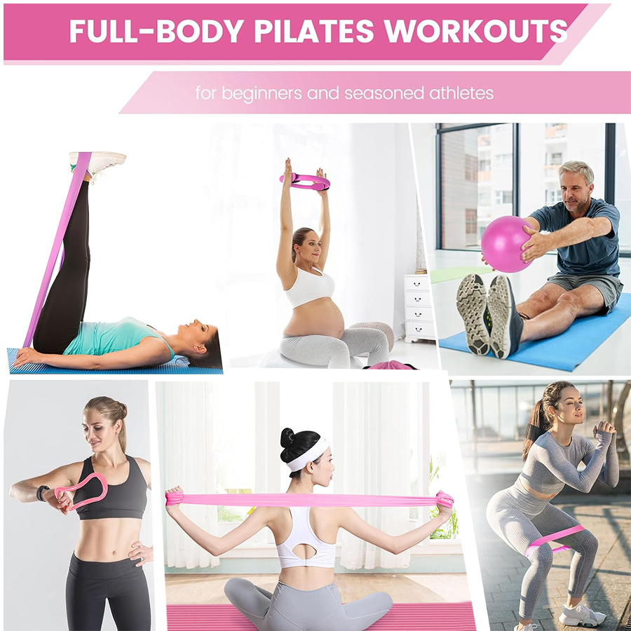 Customized LOGO 5-Piece Home G - Pilates Yoga Ball Exercises 评论和价格
