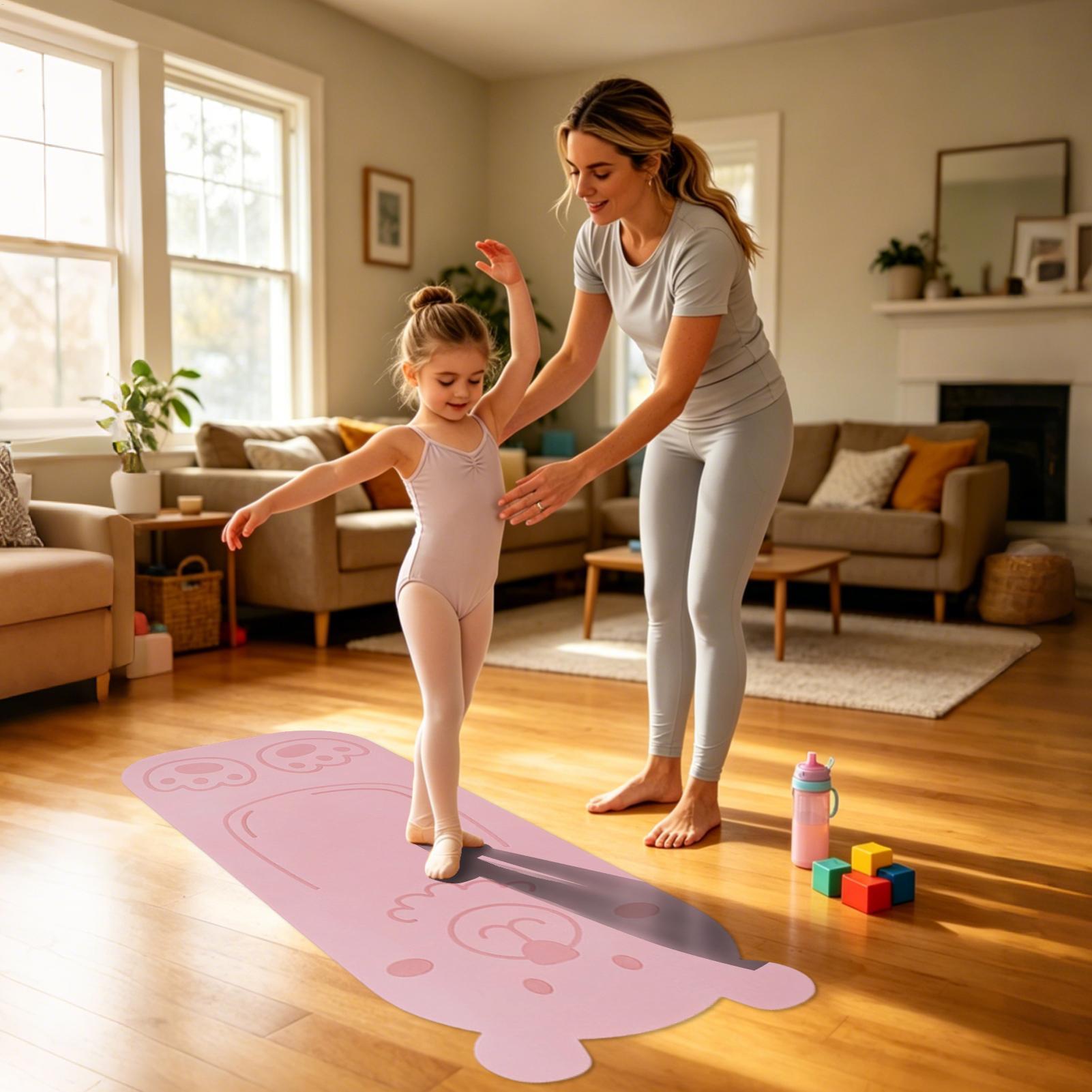 Child Yoga Mat Pilates Cartoon - Pilates Yoga Room 评论和价格