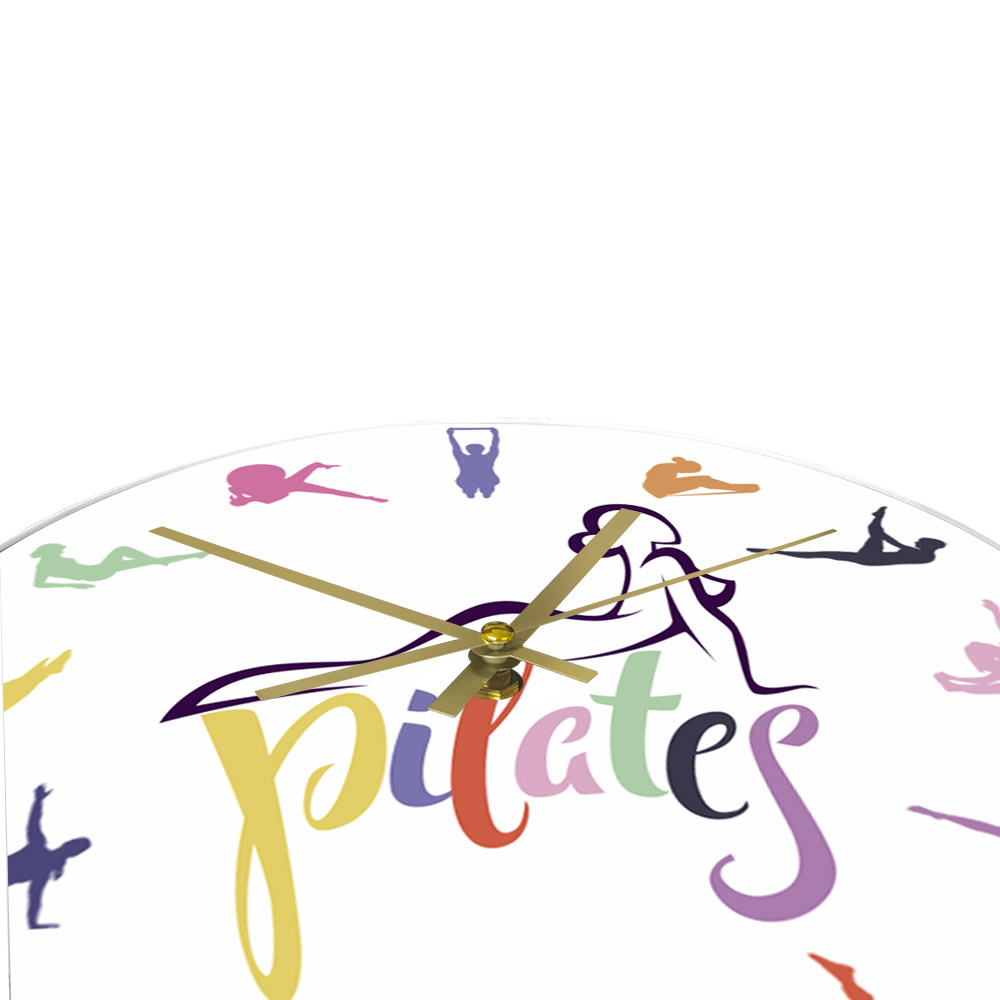 Pilates Pose Colorful Print Wa - Pilates Yoga Room 评论和价格