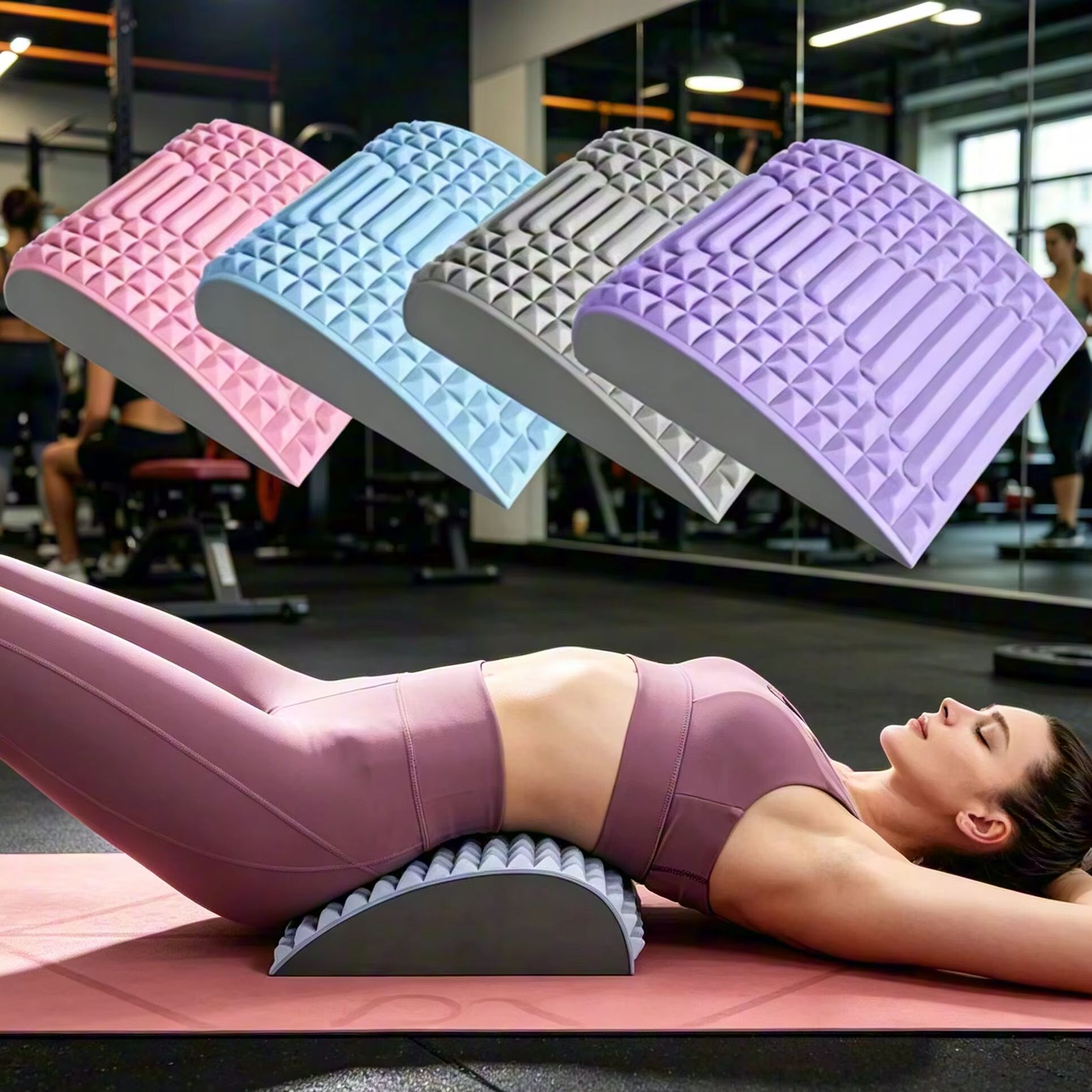 Back Stretcher Pillow Waist Ma - Posture Pole Corrector 评论和价格