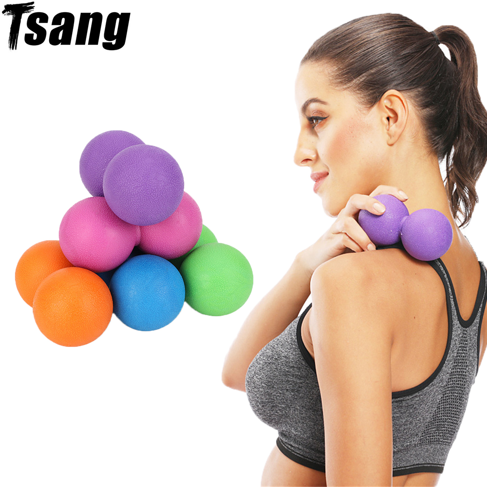 TPR Yoga Massage Ball Pilates  - Pilates Yoga Ball Exercises 评论和价格