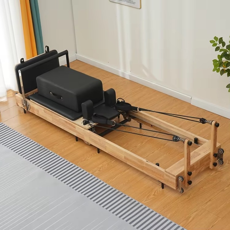Wood Folding Pilates Reformer  - Pilates Yoga Room 评论和价格