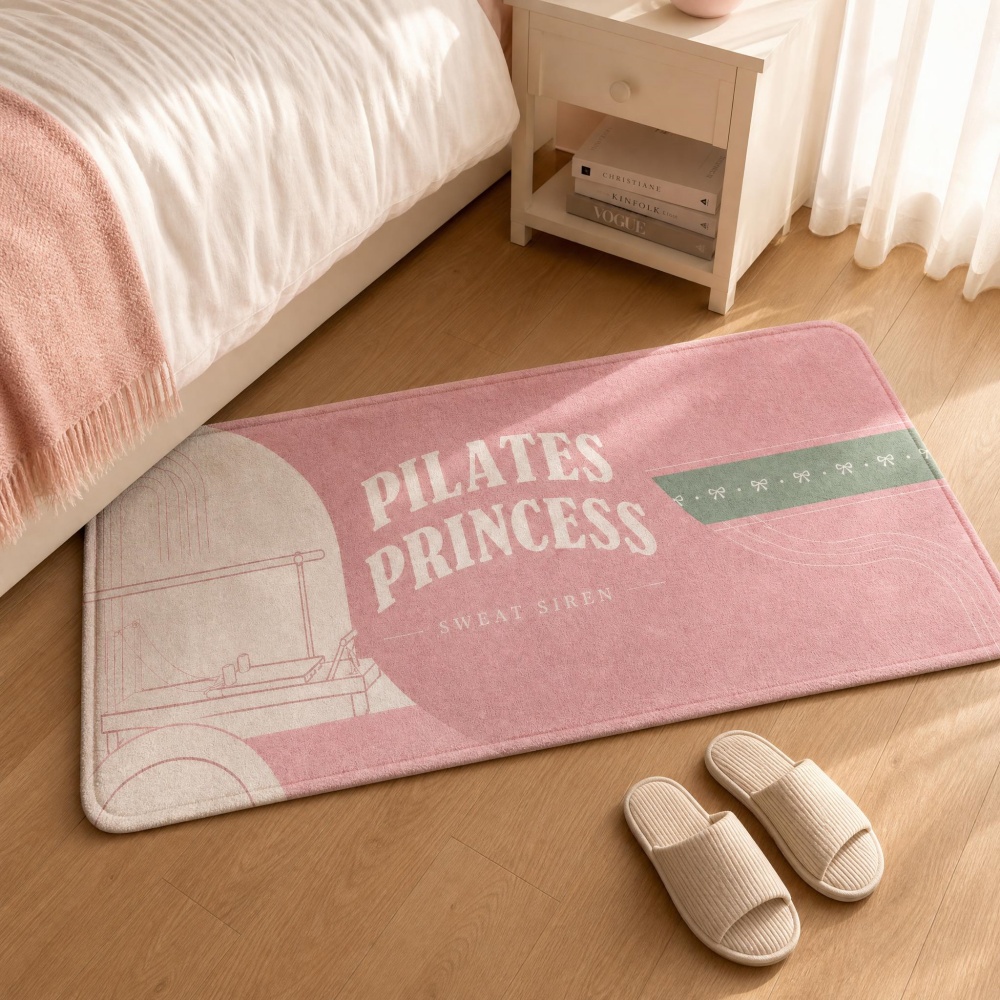 Soft Flannel Rectangular Floor - Pilates Yoga Garage 评论和价格